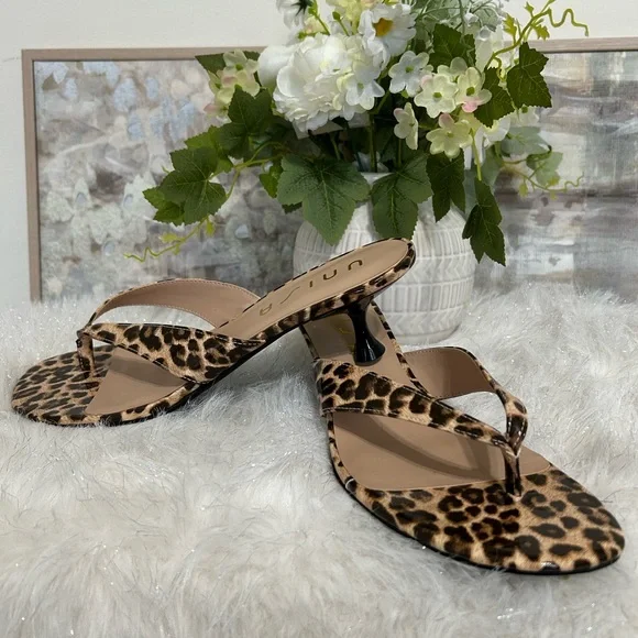 Unisa Leopard Print Sandals - Picture 2 of 5